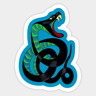 Sagacious Serpent Sticker